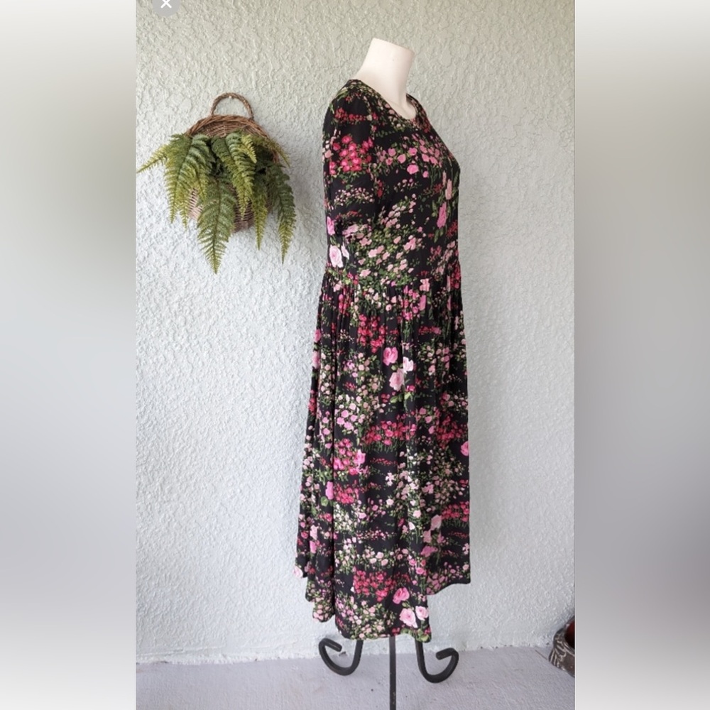 NO.6 dress Maeve black English garden size 3 - Picture 6 of 7